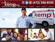 Tablet Screenshot of elkemp.com